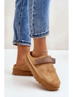 Dámské pantofle YY-12 Camel - Step in style