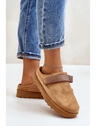 Dámské pantofle YY-12 Camel - Step in style