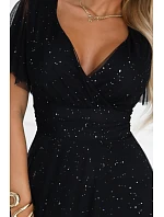 Dámské šaty 635-2 černé  - Numoco