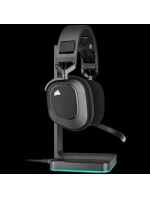 Bezdrátová karbonová sluchátka Corsair HS80 RGB