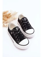 Dětské Klasické Tenisky Big Star DD374163 Černé