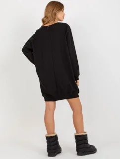 Mikina VI BL 3212.15X černá a růžová