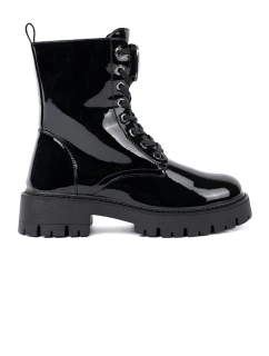 Pěkné kotníčkové boty dámské platforma