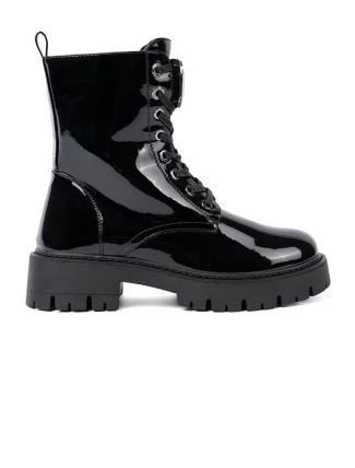 Pěkné   kotníčkové boty dámské platforma