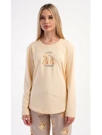 Dámské pyžamo dlouhé Monika