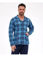 Cornette pyžamo 114/82 dlouhé/r M-2XL pánské pyžamo na zip