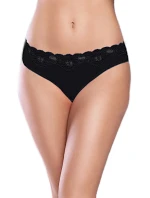 Dámské kalhotky Cleo midi black - ITALIAN FASHION