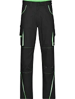 Daiber JN 847 (42-60) Pracovní kalhoty - Color 02.847M black/lime green Daiber JN 847 (42-60) Pracovní kalhoty - Color 02.847M black/lime green