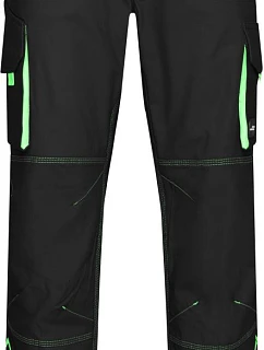 Daiber JN 847 (42-60) Pracovní kalhoty - Color 02.847M black/lime green