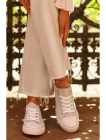 Dámské látkové klasické nízké tenisky máta Lennabella