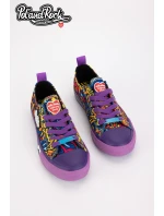 Tenisky Pol'and'Rock Festival X Big Star SS274905 Fialové