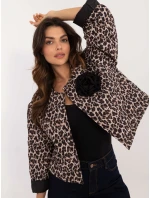 DHJ KR bunda A8357 2.87 černá a béžová DHJ KR bunda A8357 2.87 černá a béžová