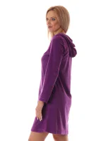 Dámský župan Bari s kapucí 3864 sparkling grape - Vestis