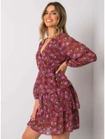 WN SK 21049 šaty.38X kaštanová WN SK 21049 šaty.38X kaštanová