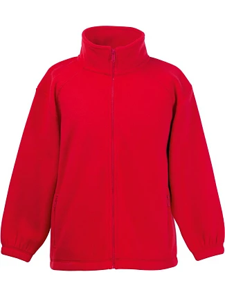 Fruit of the Loom Kids Outdoor Fleece Dětská fleecová bunda 16.2511 red Fruit of the Loom Kids Outdoor Fleece Dětská fleecová bunda 16.2511 red