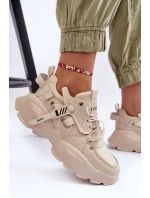 Sportovní Boty Sneakersy GOE MM2N4015 Bežové