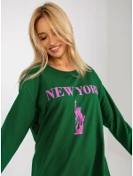 Mikina VI BL 3212.15x tmavě zelená Mikina VI BL 3212.15x tmavě zelená