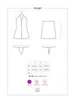 Sexy kostým Servgirl - Obsessive