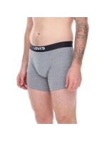 Pánské boxerky Levi's 3-Pack šedé bavlněné boxerky