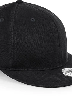 Beechfield B 665 6 panelová kšiltovka "Pro-Stretch Flat Peak" 53.0665 black