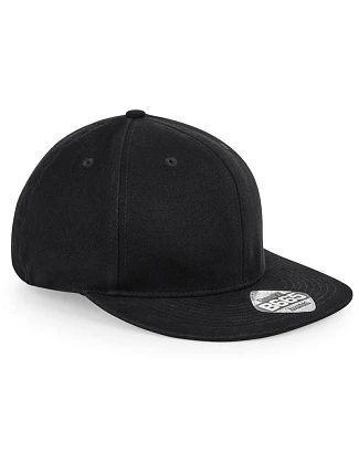 Beechfield B 665 6 panelová kšiltovka "Pro-Stretch Flat Peak" 53.0665 black