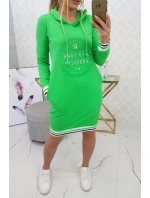 Světle zelené šaty Brooklyn