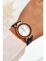 Dámské kožené hodinky Giorgio&Dario Classic v Černy Dámské kožené hodinky Giorgio&Dario Classic v Černy