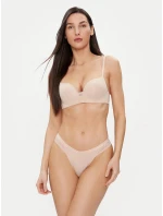 Dámská podprsenka UW0UW02405 TRY béžová - Tommy Hilfiger