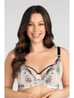 K840 BLACK & WHITE SOFT BRA