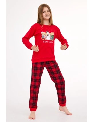 PYŽAMO DÍVKA MLADÁ DR 592/185 ZIMNÍ PYŽAMO DÍVKA MLADÁ DR 592/185 ZIMNÍ