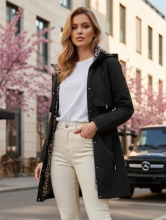 Dámská přechodná bunda parka FERISSA černá FashionStreet TY4871