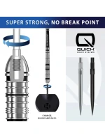 Brány QUICK POINT Černé hroty