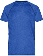 Daiber JN 496 Pánské funkční tričko 02.0496 blue melange/navy Daiber JN 496 Pánské funkční tričko 02.0496 blue melange/navy
