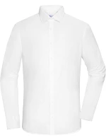 Daiber JN 1372 Popelínová košile slim fit s dlouhým rukávem 02.1372 white Daiber JN 1372 Popelínová košile slim fit s dlouhým rukávem 02.1372 white