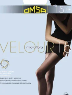 Velurové punčocháče 15-5