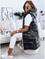 Dámská prošívaná vesta LUCI černá FashionStreet TY3155 Dámská prošívaná vesta LUCI černá FashionStreet TY3155