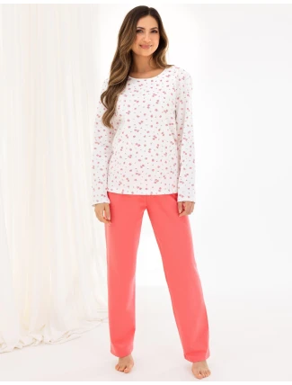 Dámské pyžamo Regina 717 délka/ S-XL Z25/26