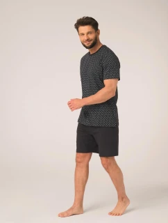 Pánské pyžamo Key MNS 936 A26 cr/r 3XL-4XL