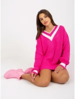 Jumper LC SW 0335.06X fluo růžová