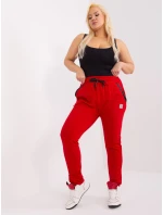 RV DR 6736.58 tepláky červené