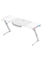 Herní stůl Huzaro Hero 4.8 White RGB