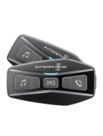 Interkom pro motocykly INTERPHONE U-COM 4, sada pro 2 přilby