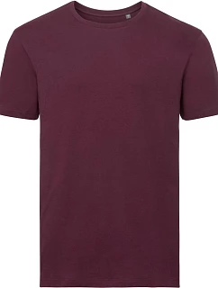 Russell Athletic 108M Pánské tričko Pure Organic 10.108M burgundy