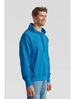 Fruit of the Loom Lightweight Hooded Sweat Pánská raglánová mikina s kapucí 16.2140 heather grey Fruit of the Loom Lightweight Hooded Sweat Pánská raglánová mikina s kapucí 16.2140 heather grey