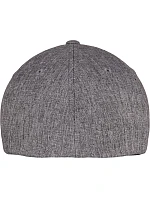Flexfit 6350 6 panelová kšiltovka "Heatherlight" 55.6350 dark grey melange