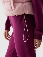 Dámská péřová vesta s výplní ze syntetického peří 4F - růžová Dámská péřová vesta s výplní ze syntetického peří 4F - růžová