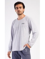 Pánské pyžamo dlouhé World around Pánské pyžamo dlouhé World around