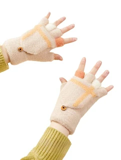 Dámské/dětské zimní rukavice telefonní rukavice - bílé dámské