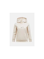 Dámská mikina PEAK PERFORMANCE W Original Hood, béžová barva Dámská mikina PEAK PERFORMANCE W Original Hood, béžová barva