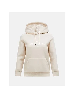 Dámská mikina PEAK PERFORMANCE W Original Hood, béžová barva